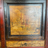 Buffet ancien chinois 3 portes + 3 tiroirs