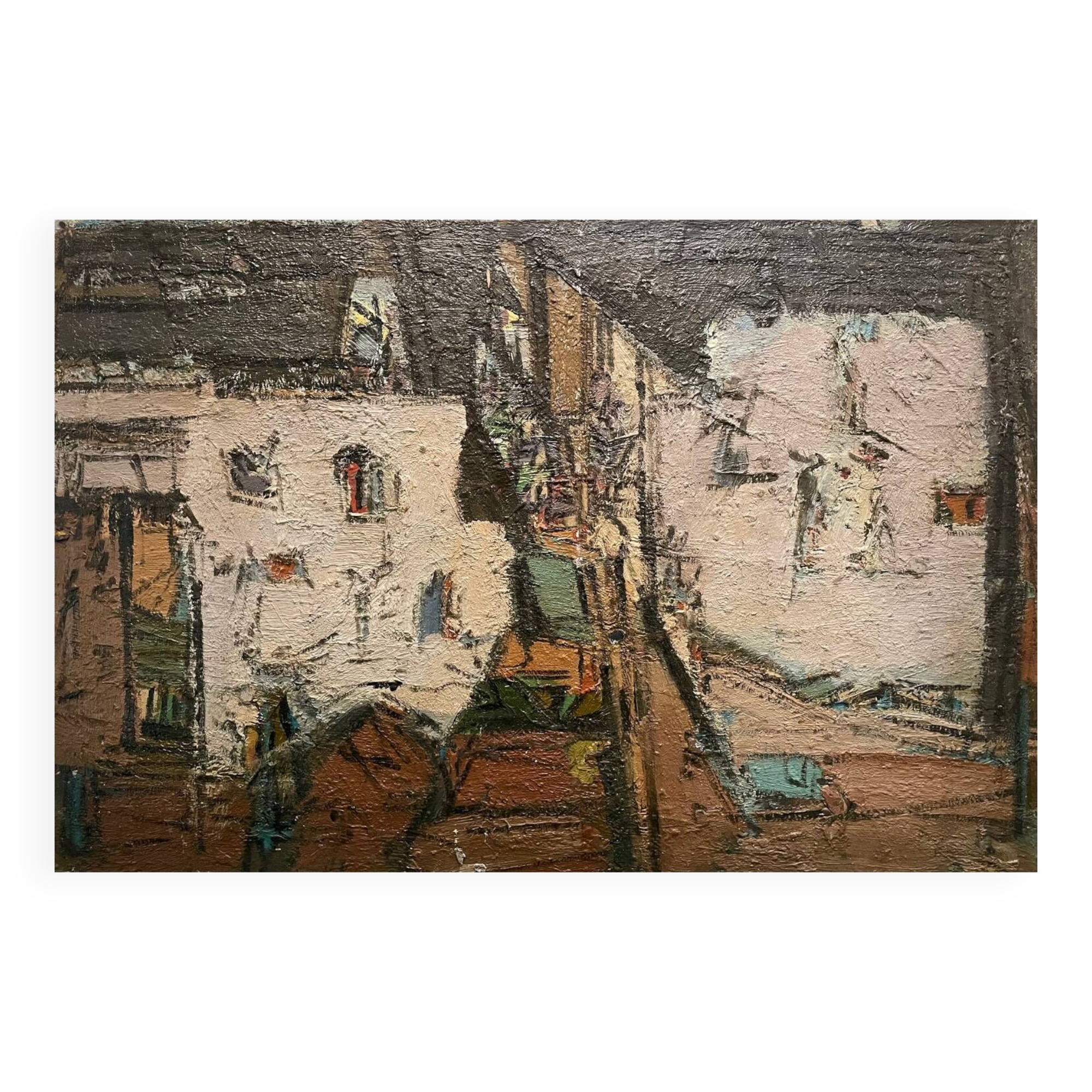 Abstract painting after the war 1967