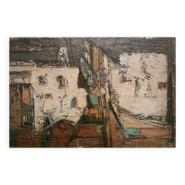 Abstract painting after the war 1967