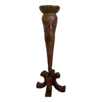 Bougeoir en bois