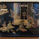 Tray Napoleon III Japanese decoration