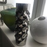 Vintage Platinum Vase • “Vibrations” • Rosenthal • 1970