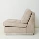 Chauffeuse grise, Jacques Charpentier, Roche Bobois, années 1970