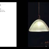 Murano pendant lamp attributed to Carlo Nason for Mazzega, Italy, 1960s.