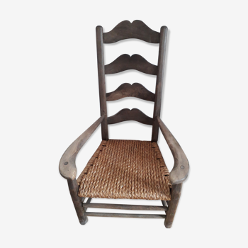 Provençal walnut armchair