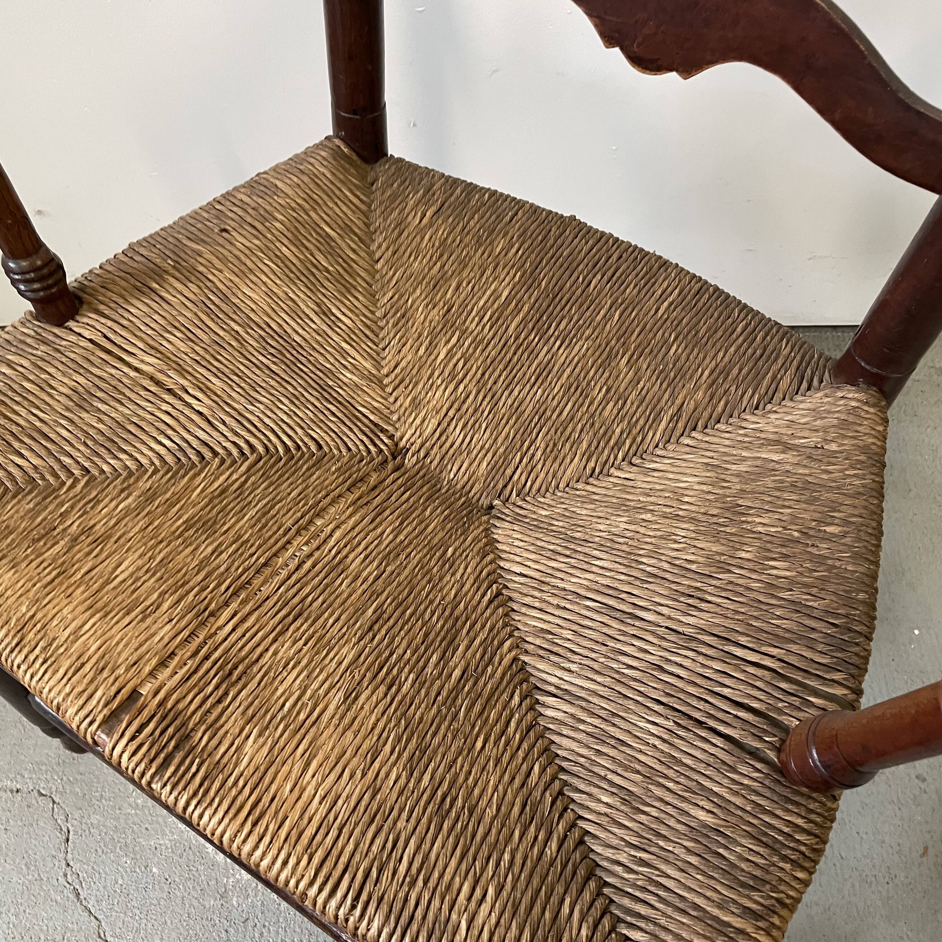 19th-century mulched Provençal armchair