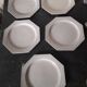 5 plates faience Creil and Montereau XIX