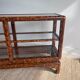 Lacquered console shelf "Faux Tortoiseshell" — Chinoiserie style