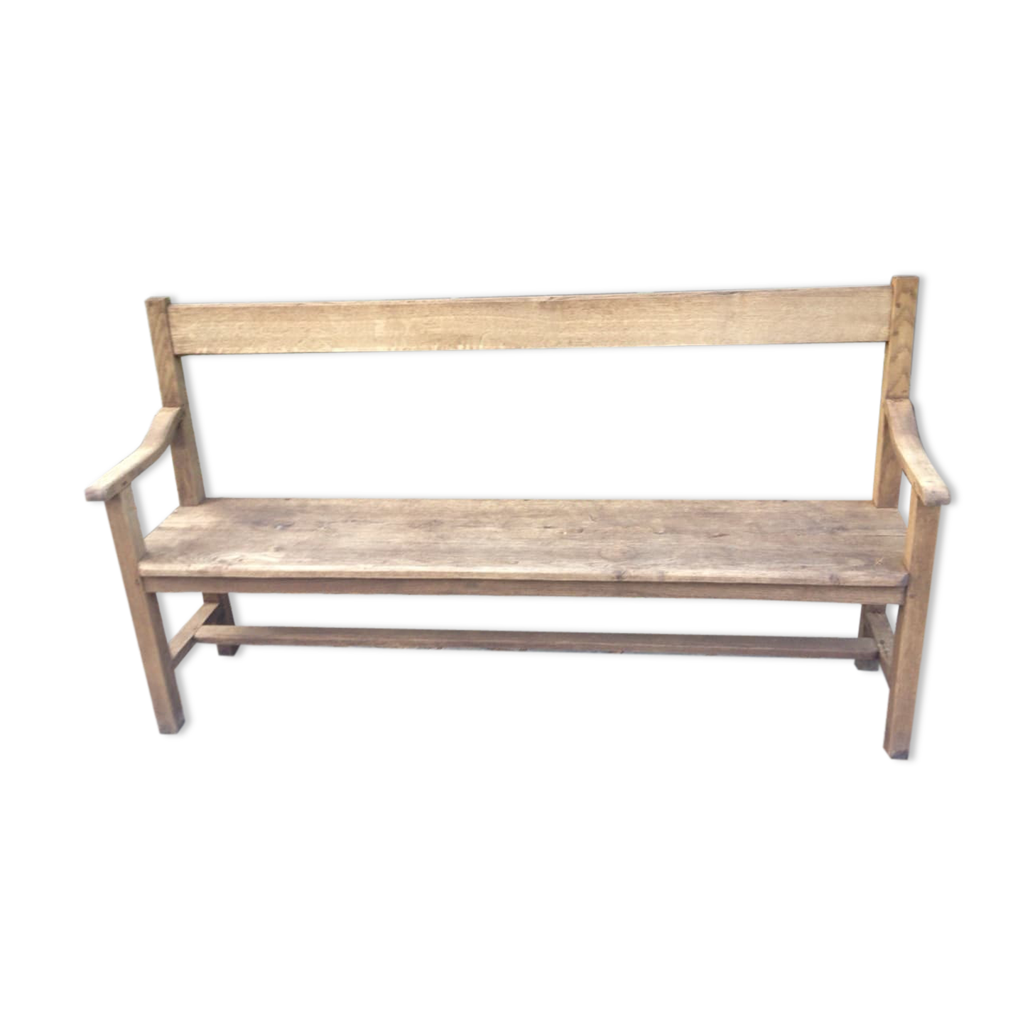 Bench in oak decape
