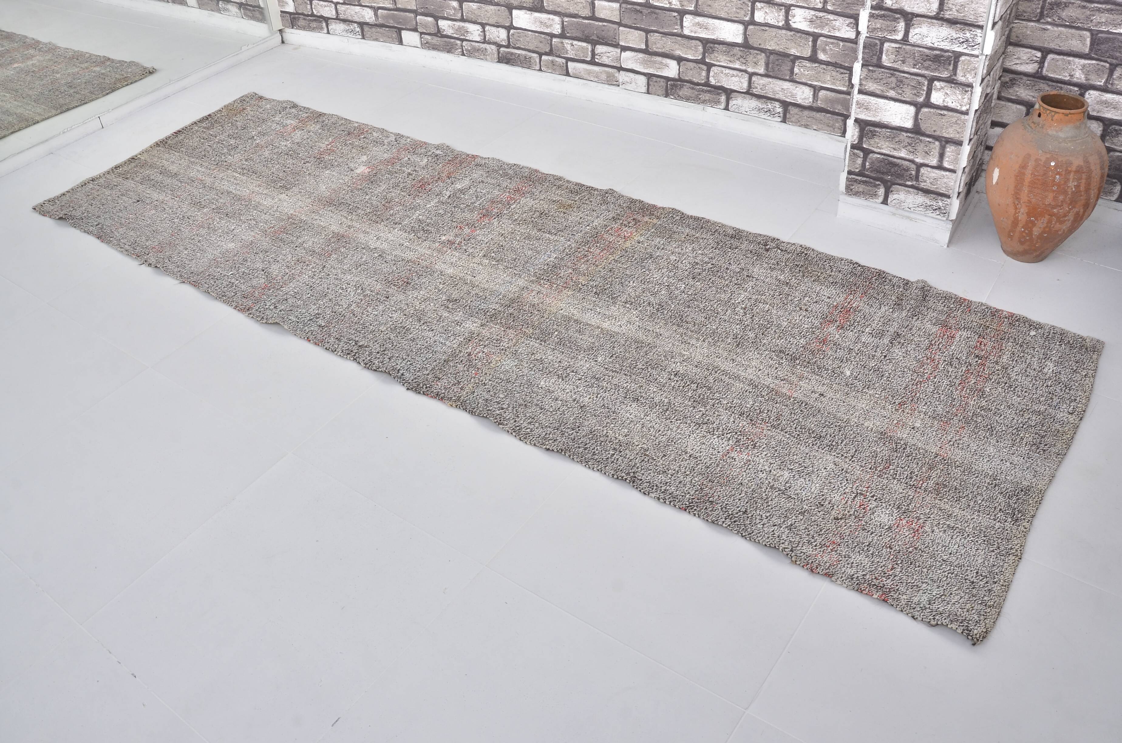 Oushak Hallway Vintage Runner Rug sku  1694