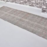 Oushak Hallway Vintage Runner Rug sku  1694