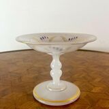 Plat à bijoux en opaline du XIXème siècle