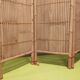 Vintage wicker rattan bamboo screen