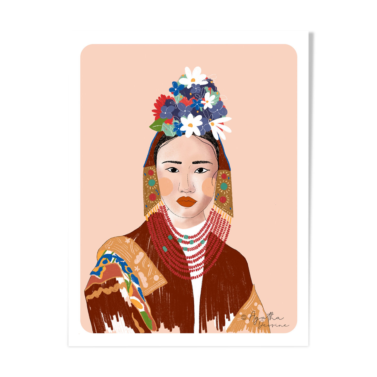 Illustration "Queens 02" A4