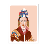 Illustration « Reines 02 » A4