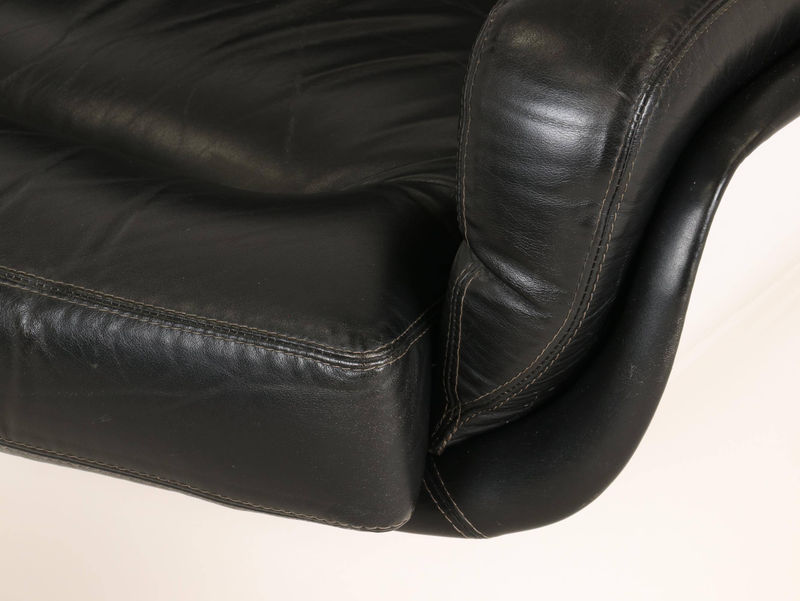 Elda Chair and Ottoman by Joe Colombo for Comfort, Italy, 1970s