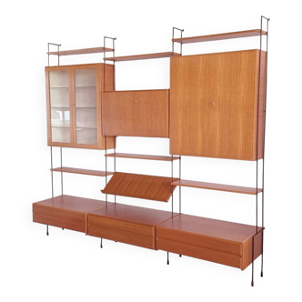 Hilker Omnia walnut wall system – 1960s