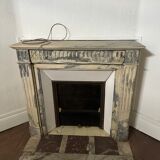 Marble fireplace