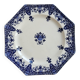 Plat de service terre de fer Longchamp modèle Rouen XIXe siècle