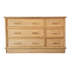 Rattan chest of drawers