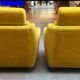 Paire de fauteuils clubs