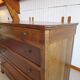 Rare jolie commode ancienne 4 tiroirs - style Louis Philippe en Noyer