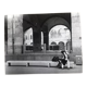 Original print, 2000s, couple in love on a bench