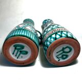 Robert Picault huilier vinaigreer signed ceramic design 1950