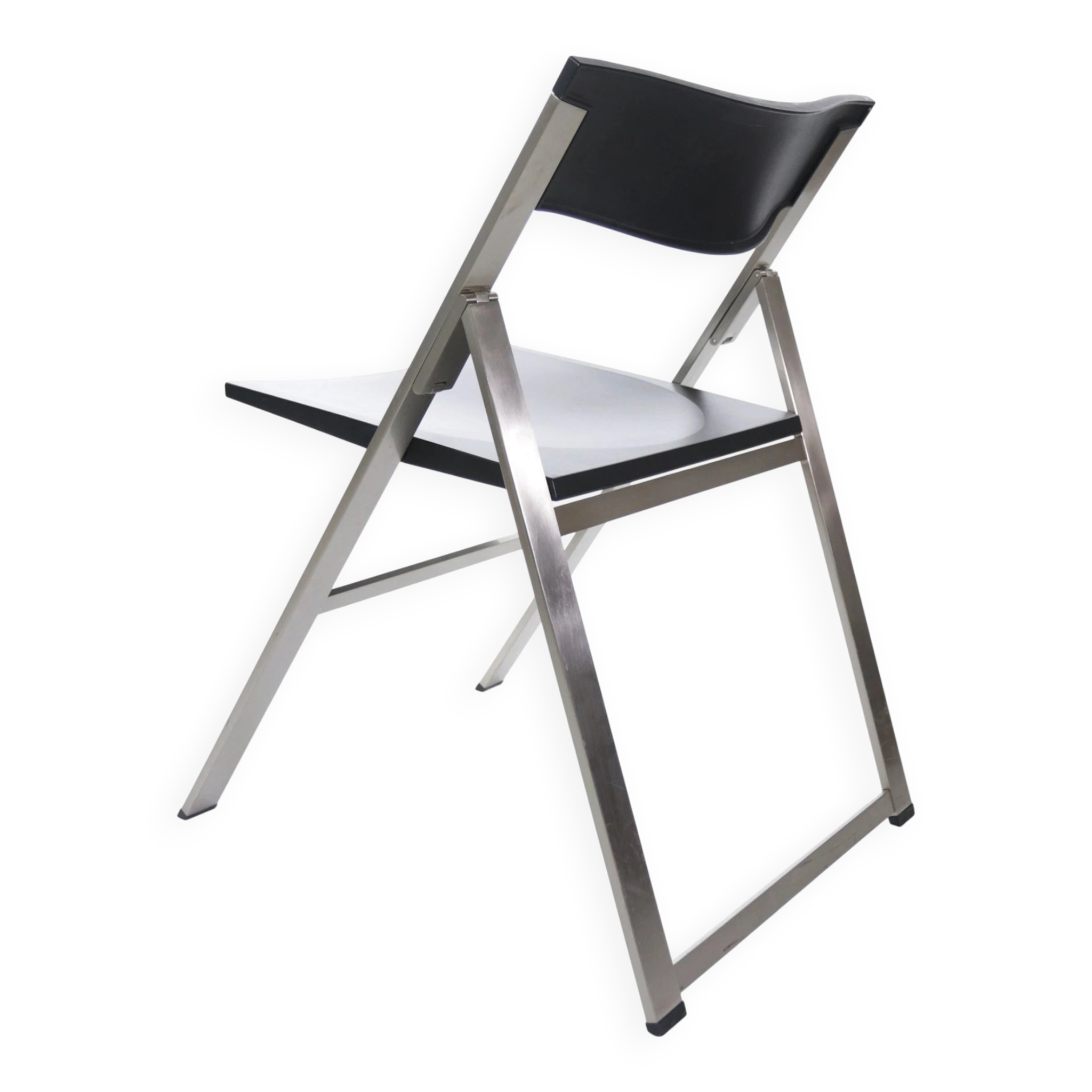 Set of six P08 folding chairs by Justus Kolberg for Tecno, Italy
