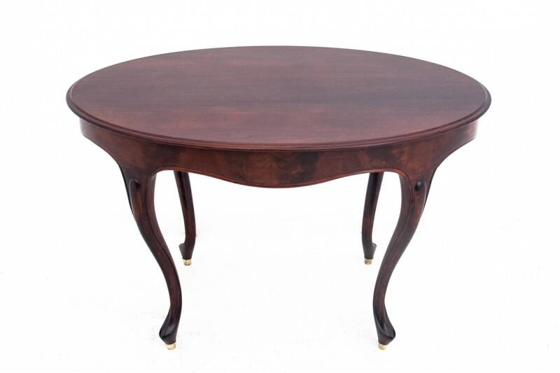 Antique table, Northern Europe, circa 1890.