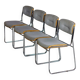4 conference chairs from La Sorbonne, 1970