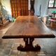 Table monastère en orme massif – grand format (260 x 118 cm)