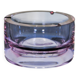 XL Sommerso pink ashtray by Seguso, Murano glass, Italy, 1970