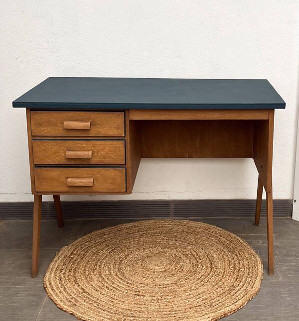 Bureau scandinave années 50 Pied Compas
