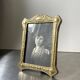 Antique metal frame  18 cm  x 13.5  cm