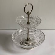 Présentoir mignardise en cristal