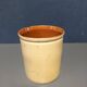 Varnished terracotta pot
