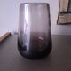 Blown glass vase by master glassmaker Claude Morin, 1978