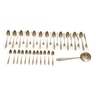 Apollo 12-piece silver-plated cutlery set