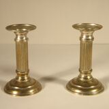 Pair of silver candlesticks 12 cm