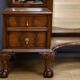 Walnut dressing table, Chippendale style, England – 1930