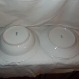 Set of 2 plates and a Bavaria dish