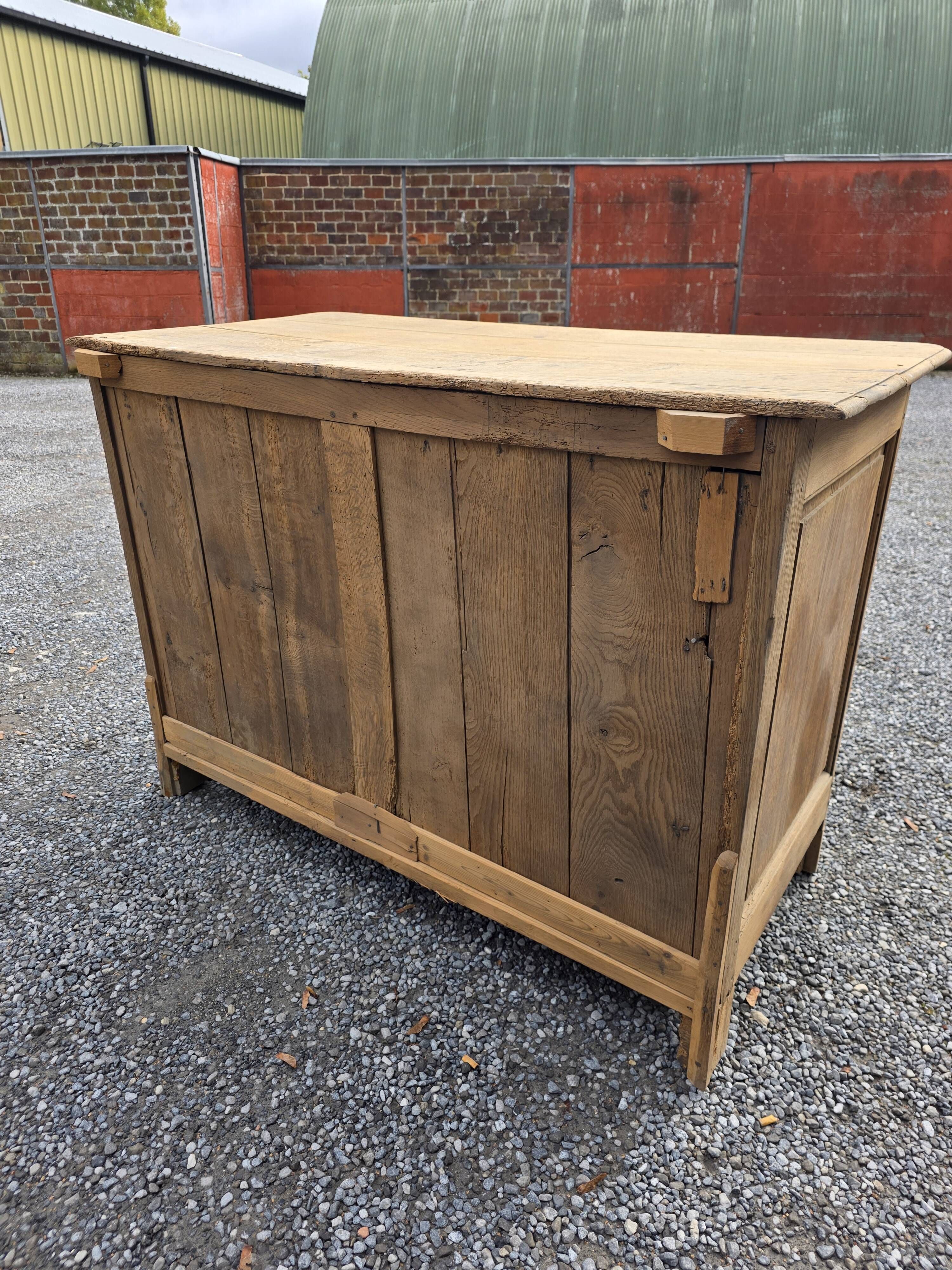 18th-century Louis XV oak commode