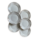 6 vintage Villeroy & Boch dessert plates 250905