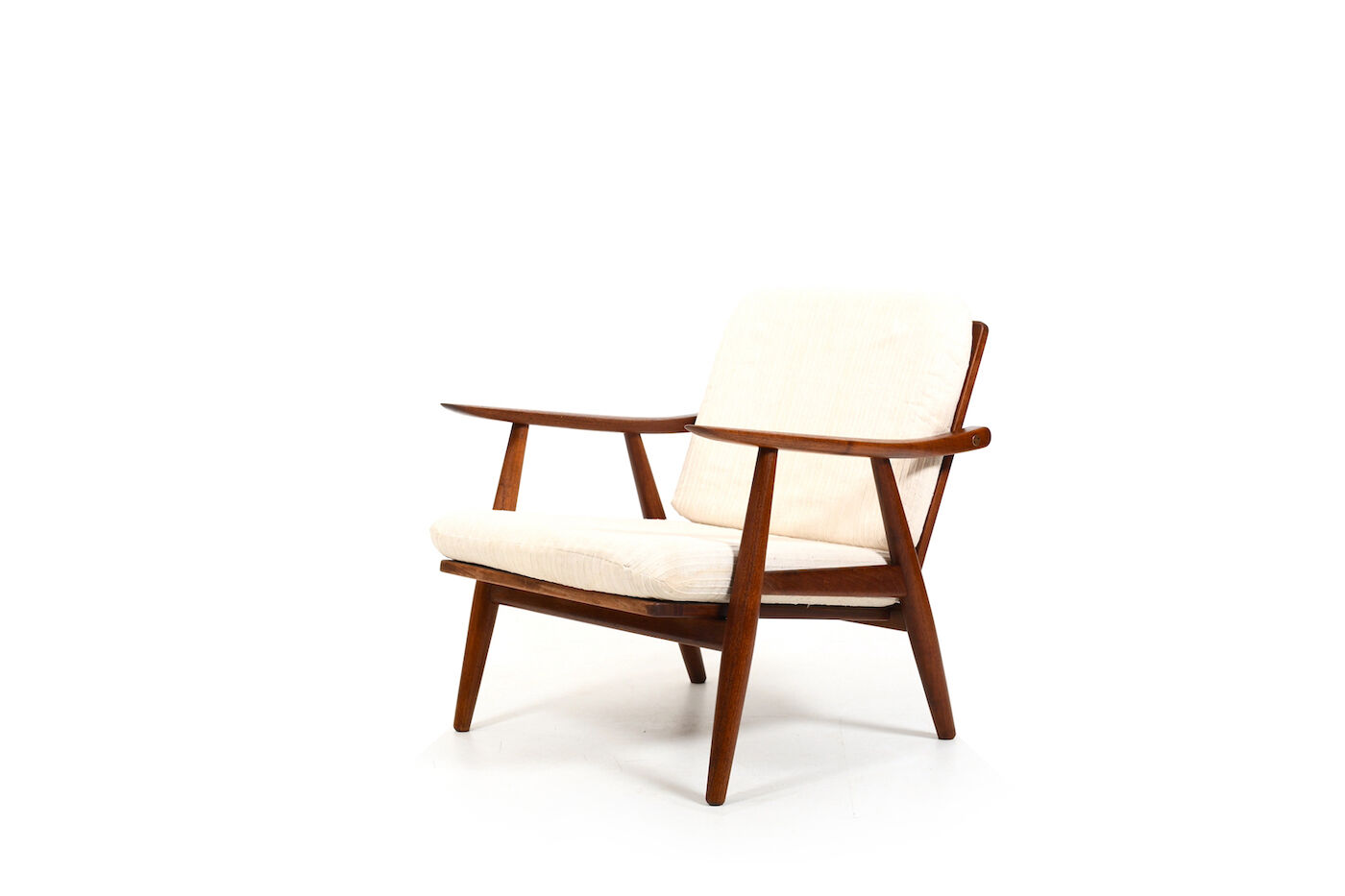 GE-270 Teak Easychair by Hans J. Wegner for Getama