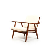 GE-270 Teak Easychair by Hans J. Wegner for Getama