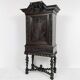 Neo-baroque cabinet from Gdansk in oak - around 1870-1880