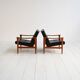 “Oslo” armchairs by Inge Andersson for Bröderna Anderssons, 1960s