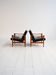 Fauteuils "Oslo" par Inge Andersson pour Bröderna Anderssons, années 1960.