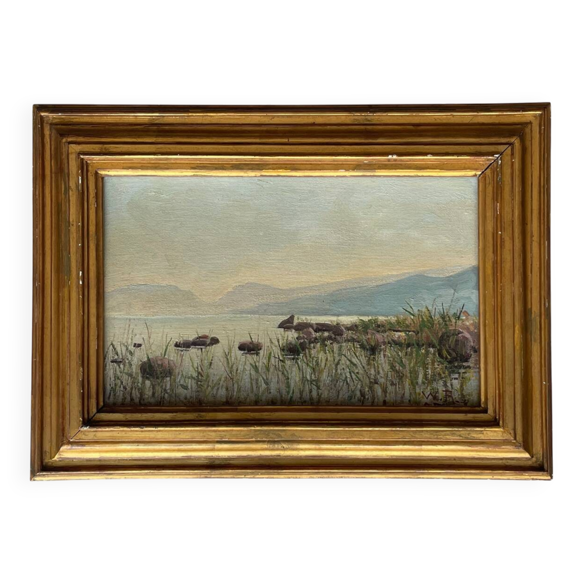 Oil painting by William Rothlisberger 1933